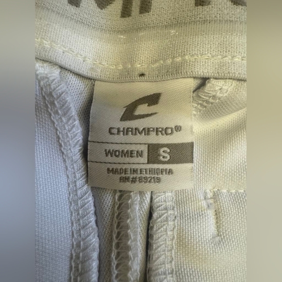 Champro NWT Softball Pants White Size Small - Picture 5 of 8